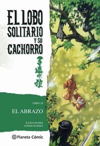 Produktbild: Lobo solitario y su cachorro, El abrazo