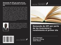 Produktbild: Demanda de OPI por parte de los inversores y rendimiento el primer d&iacute;a