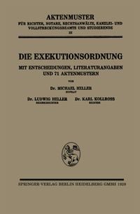Produktbild: Die Exekutionsordnung