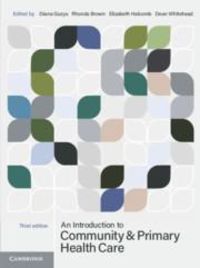 Produktbild: An Introduction to Community and Primary Health Care