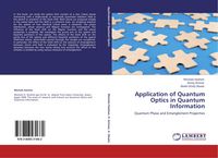 Produktbild: Application of Quantum Optics in Quantum Information
