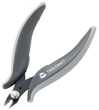 Produktbild: TOOLCRAFT 816745 Elektronik- u. Feinmechanik Seitenschneider ohne Facette 125mm