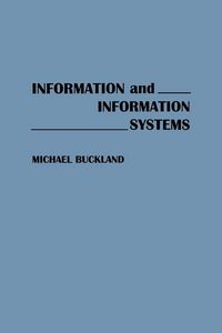 Produktbild: Information and Information Systems