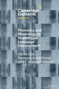 Produktbild: Phonetics and Phonology in Multilingual Language Development