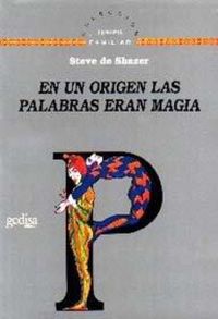 Produktbild: En un origen las palabras eran magia