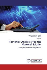 Produktbild: Kazmi, S: Posterior Analysis for the Maxwell Model