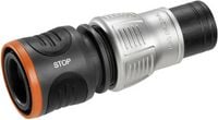 Produktbild: GARDENA 18253-50 Premium Kunststoff Regulierstop Steckkupplung, 13 mm (1/2") - 15 mm (5/8") Wasserstop