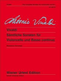 Produktbild: S&auml;mtliche Sonaten f&uuml;r Violoncello und Basso continuo