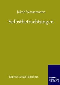 Produktbild: Selbstbetrachtungen