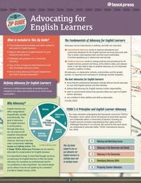 Produktbild: TESOL Zip Guide: Advocating for English Learners