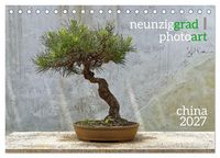 Produktbild: neunziggrad I photoart: china (Tischkalender 2027 DIN A5 quer), CALVENDO Monatskalender