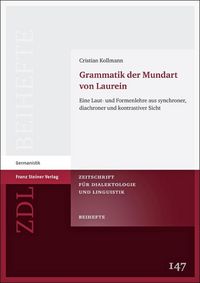 Produktbild: Grammatik der Mundart von Laurein