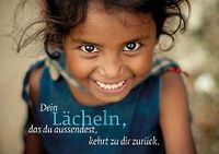 Produktbild: Eschbacher Textkarte. Dein Lächeln