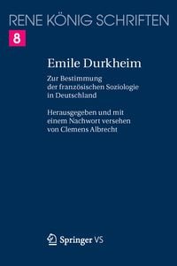 Produktbild: Emile Durkheim
