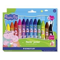 Produktbild: STADTLER Wachsmalstift Noris&reg; junior Peppa Pig - Wachsmalkreide im 12er Etui Noris&reg; junior 224