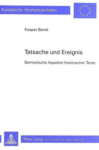Produktbild: Tatsache und Ereignis