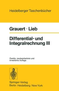 Produktbild: Differential- und Integralrechnung III