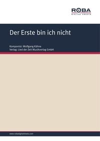 Produktbild: Der Erste bin ich nicht