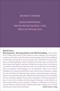 Bild vom Artikel Menschenwesen, Menschenschicksal und Welt-Entwickelung vom Autor Rudolf Steiner