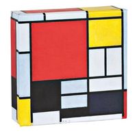 Produktbild: Mondrian, P: Piet Mondrian Mini Fliptop Notecard Box