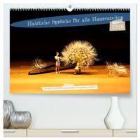 Produktbild: Hairliche Spr&uuml;che f&uuml;r alle Haareszeiten (hochwertiger Premium Wandkalender 2026 DIN A2 quer), Kunstdruck in Hochglanz