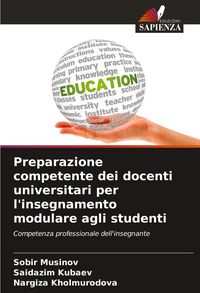 Produktbild: Preparazione competente dei docenti universitari per l'insegnamento modulare agli studenti