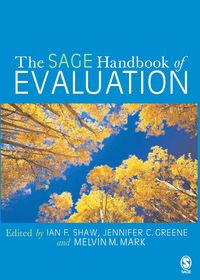 Produktbild: The SAGE Handbook of Evaluation