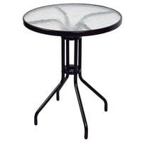 Produktbild: Bistro Tisch mit Glasplatte