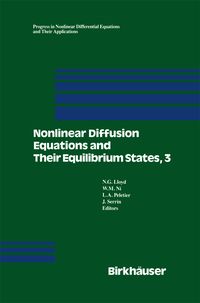 Produktbild: Nonlinear Diffusion Equations and Their Equilibrium States, 3