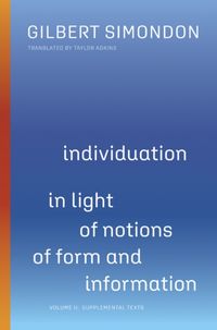 Produktbild: Individuation in Light of Notions of Form and Information