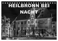 Produktbild: Heilbronn bei Nacht (Tischkalender 2027 DIN A5 quer), CALVENDO Monatskalender