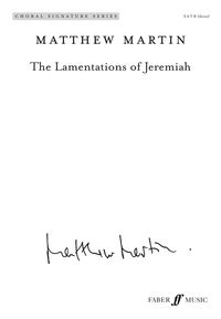 Produktbild: Martin, M: Lamentations of Jeremiah