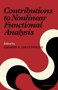 Produktbild: Contributions to Nonlinear Functional Analysis