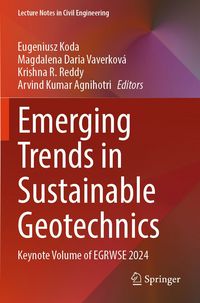 Produktbild: Emerging Trends in Sustainable Geotechnics