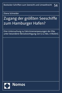 Produktbild: Zugang der gr&ouml;&szlig;ten Seeschiffe zum Hamburger Hafen?