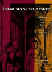 Produktbild: From Signs to Design: Environmental Process and Reform in Renaissance Rome