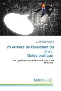 Produktbild: 25 erreurs de l'assistant du chef, Guide pratique