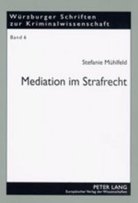 Produktbild: Mediation im Strafrecht