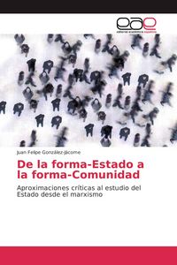 Produktbild: De la forma-Estado a la forma-Comunidad