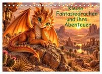 Produktbild: Kleine Fantasiedrachen und ihre Abenteuer (Tischkalender 2027 DIN A5 quer), CALVENDO Monatskalender