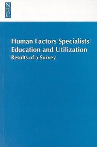 Produktbild: Human Factors Specialists'education and Utilization