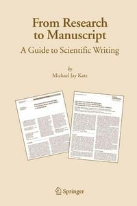 Produktbild: From Research to Manuscript