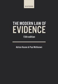 Produktbild: The Modern Law of Evidence