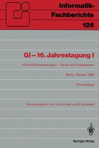 Produktbild: GI-16.Jahrestagung I