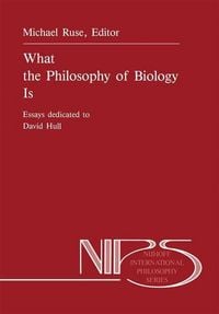 Produktbild: What the Philosophy of Biology Is
