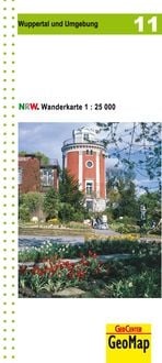 Produktbild: Nordrhein-Westfalen Wanderkarte 11 Wuppertal und Umgebung 1 : 25 000