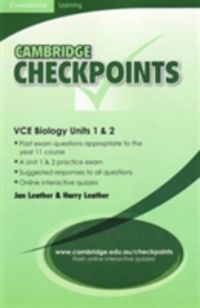 Produktbild: Leather, H: Cambridge Checkpoints VCE Biology Units 1 and 2