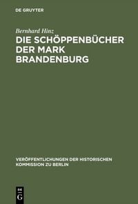 Produktbild: Die Sch&ouml;ppenb&uuml;cher der Mark Brandenburg