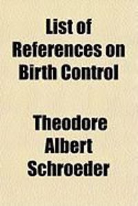 Produktbild: List of References on Birth Control