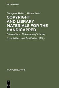 Produktbild: Copyright and library materials for the handicapped
